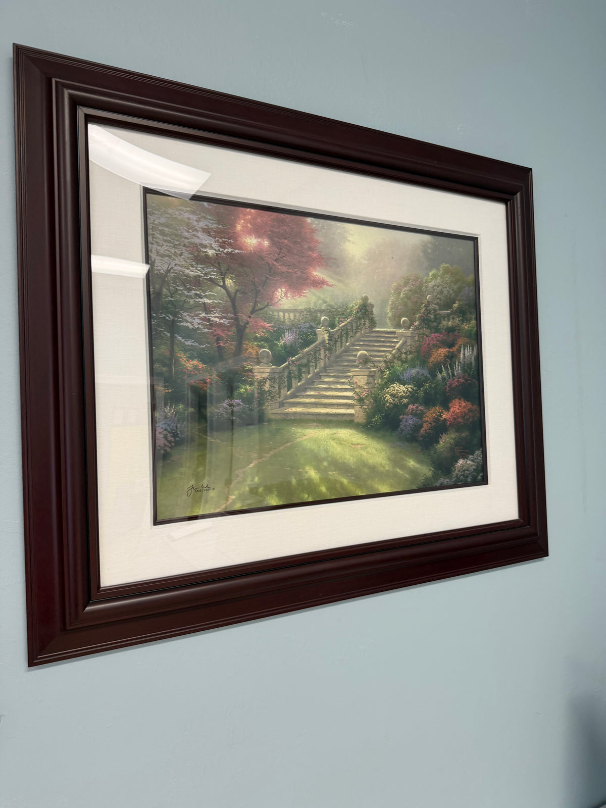 Thomas Kinkade “Stairway to Paradise” Signed & Numbered Limited Edition with COA
