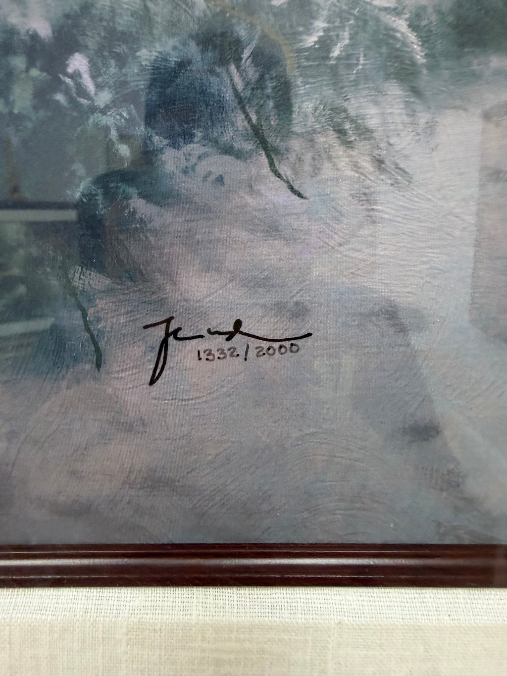 Thomas Kinkade "The Lights of Liberty" Framed Canvas (S/N #1332/2000) w/ COA