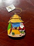 Tropical Theme Holiday Ornaments